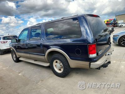 Drugie zdjęcie samochodu z przodu: 2001 FORD EXCURSION LIMITED VIN:1FMNU42S21EB01167 - miniatura