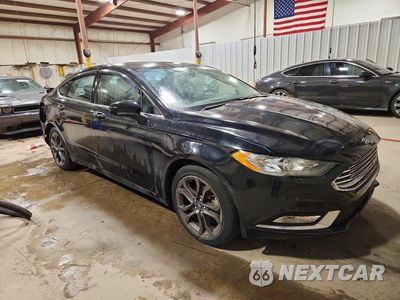 Czwarte zdjęcie samochodu z boku: 2018 FORD FUSION SE VIN:3FA6P0HD0JR153028 - miniatura