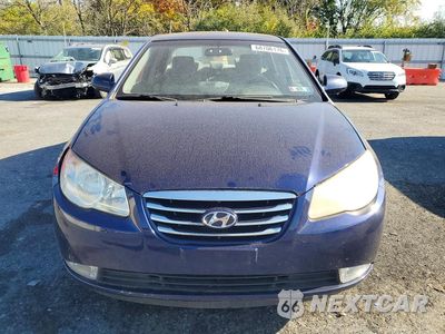 Piąte zdjęcie samochodu w środku: 2010 HYUNDAI ELANTRA BLUE VIN:KMHDU4AD0AU047758 - miniatura