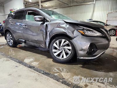 Czwarte zdjęcie samochodu z boku: 2021 NISSAN MURANO SL VIN:5N1AZ2CS6MC141867 - miniatura