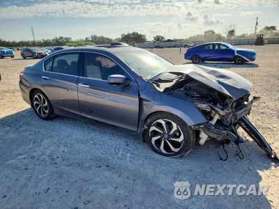 Czwarte zdjęcie samochodu z boku: 2017 HONDA ACCORD EXL VIN:1HGCR3F81HA001215 - miniatura