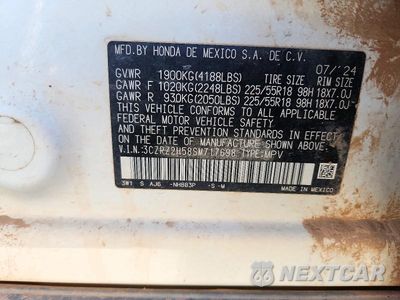 Zdjęcie 13 z 13 samochodu: 2025 HONDA HR-V SPORT VIN:3CZRZ2H58SM717698 - miniatura