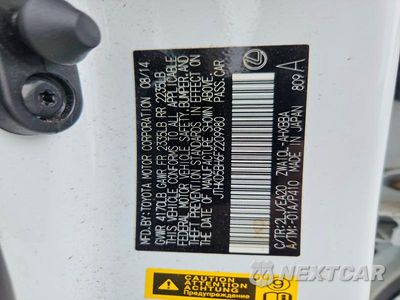 Zdjęcie 13 z 13 samochodu: 2015 LEXUS CT 200 VIN:JTHKD5BH6F2209980 - miniatura