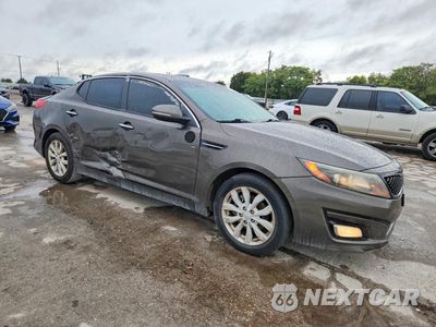 Czwarte zdjęcie samochodu z boku: 2014 KIA OPTIMA EX VIN:5XXGN4A78EG316948 - miniatura