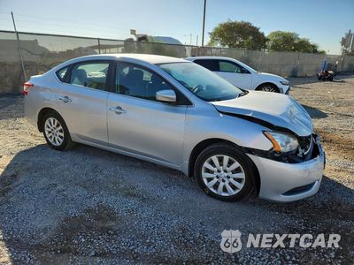 Czwarte zdjęcie samochodu z boku: 2014 NISSAN SENTRA SV VIN:3N1AB7AP2EY332394 - miniatura