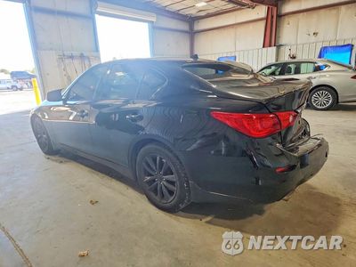 Drugie zdjęcie samochodu z przodu: 2014 INFINITI Q50 PREMIUM VIN:JN1BV7AR0EM692974 - miniatura