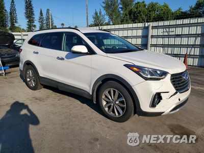 Czwarte zdjęcie samochodu z boku: 2017 HYUNDAI SANTA FE SE VIN:KM8SNDHF9HU254459 - miniatura