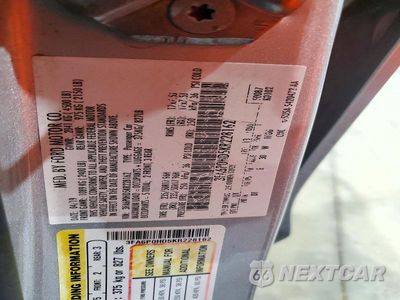 Zdjęcie 12 z 12 samochodu: 2019 FORD FUSION SE VIN:3FA6P0HD5KR228162 - miniatura
