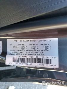 Zdjęcie 12 z 12 samochodu: 2026 MAZDA 3 SELECT SPORT VIN:JM1BPAKL4T1897405 - miniatura