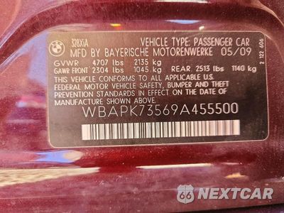 Zdjęcie 12 z 12 samochodu: 2009 BMW 328 XI VIN:WBAPK73569A455500 - miniatura