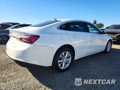 Trzecie zdjęcie samochodu z tyłu: 2020 CHEVROLET MALIBU LT VIN:1G1ZD5ST1LF096036 - miniatura