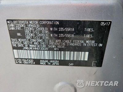 Zdjęcie 13 z 13 samochodu: 2017 TOYOTA RAV4 HV LIMITED VIN:JTMDJREV4HD130049 - miniatura