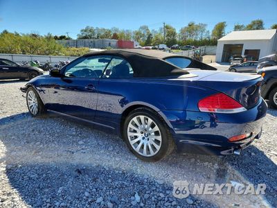 Drugie zdjęcie samochodu z przodu: 2004 BMW 645 CI AUTOMATIC VIN:WBAEK73434B321884 - miniatura