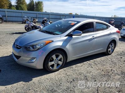 2012 HYUNDAI ELANTRA GLS 5NPDH4AE3CH062429 - główne zdjęcie licytacji z USA - miniatura