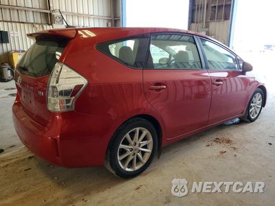 Trzecie zdjęcie samochodu z tyłu: 2013 TOYOTA PRIUS V FIVE VIN:JTDZN3EU2D3211548 - miniatura