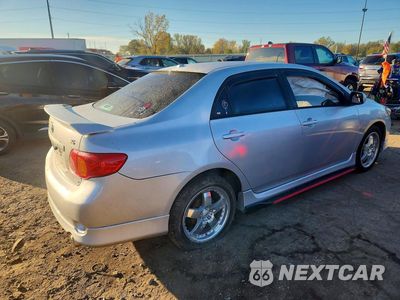Trzecie zdjęcie samochodu z tyłu: 2010 TOYOTA COROLLA S VIN:1NXBU4EE7AZ363880 - miniatura