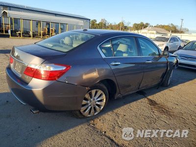 Trzecie zdjęcie samochodu z tyłu: 2013 HONDA ACCORD EXL VIN:1HGCR3F80DA014628 - miniatura
