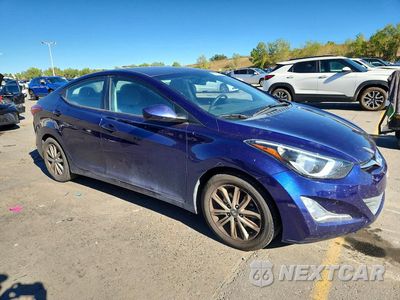 Czwarte zdjęcie samochodu z boku: 2014 HYUNDAI ELANTRA SE VIN:5NPDH4AE6EH535372 - miniatura
