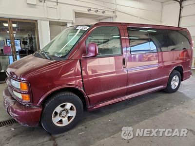 2002 CHEVROLET EXPRESS G1500 1GNFG65RX21132736 - główne zdjęcie licytacji z USA - miniatura