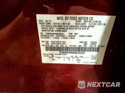 Zdjęcie 13 z 13 samochodu: 2019 FORD FLEX LIMITED VIN:2FMHK6D86KBA26261 - miniatura