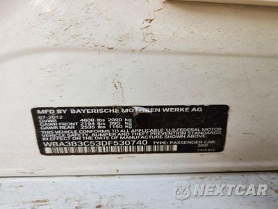 Zdjęcie 12 z 12 samochodu: 2013 BMW 328 XI VIN:WBA3B3C53DF530740 - miniatura