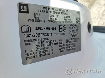 Zdjęcie 12 z 12 samochodu: 2013 CHEVROLET SILVERADO K2500 HEAVY DUTY LTZ VIN:1GC1KYC85DF237374 - miniatura