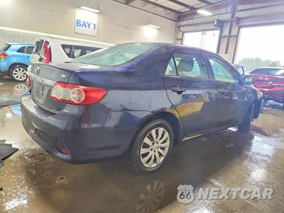 Trzecie zdjęcie samochodu z tyłu: 2013 TOYOTA COROLLA L VIN:2T1BU4EE2DC079997 - miniatura