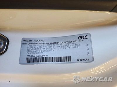 Zdjęcie 13 z 13 samochodu: 2013 AUDI A5 PREMIUM PLUS VIN:WAULFAFR0DA054631 - miniatura