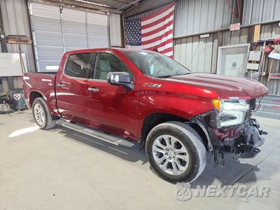 Czwarte zdjęcie samochodu z boku: 2025 CHEVROLET SILVERADO K1500 LTZ VIN:1GCUKGE82SZ256674 - miniatura