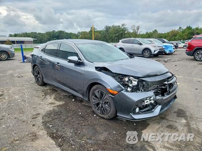 Czwarte zdjęcie samochodu z boku: 2018 HONDA CIVIC EX VIN:SHHFK7H5XJU240865 - miniatura