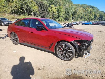 Czwarte zdjęcie samochodu z boku: 2026 BMW I4 XDRIVE 40 VIN:WBY43HD01TFW37870 - miniatura