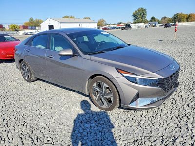Czwarte zdjęcie samochodu z boku: 2021 HYUNDAI ELANTRA LIMITED VIN:KMHLP4AG6MU131228 - miniatura