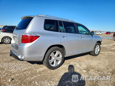 Trzecie zdjęcie samochodu z tyłu: 2009 TOYOTA HIGHLANDER LIMITED VIN:JTEES42A192142531 - miniatura