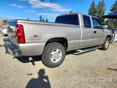 Trzecie zdjęcie samochodu z tyłu: 2003 CHEVROLET SILVERADO K1500 VIN:2GCEK19T431197489 - miniatura