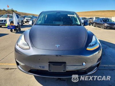 Piąte zdjęcie samochodu w środku: 2020 TESLA MODEL Y VIN:5YJYGDEE3LF052044 - miniatura