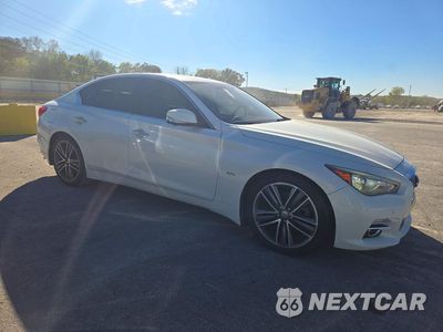 Czwarte zdjęcie samochodu z boku: 2017 INFINITI Q50 3.0T PREMIUM VIN:JN1EV7AP3HM735073 - miniatura