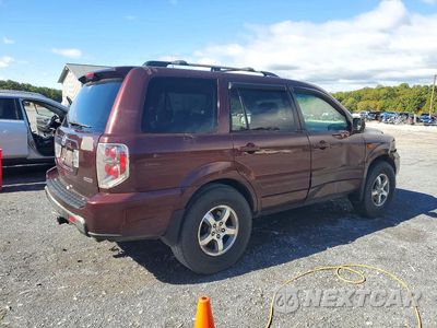 Trzecie zdjęcie samochodu z tyłu: 2008 HONDA PILOT EXL VIN:5FNYF18668B029824 - miniatura