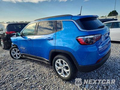 Drugie zdjęcie samochodu z przodu: 2024 JEEP COMPASS LATITUDE VIN:3C4NJDBN7RT133518 - miniatura