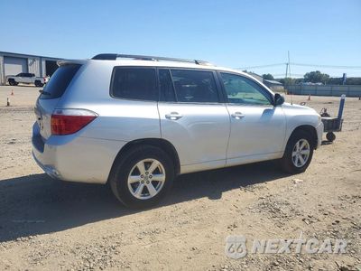 Trzecie zdjęcie samochodu z tyłu: 2008 TOYOTA HIGHLANDER BASE VIN:JTEDS41A482037834 - miniatura