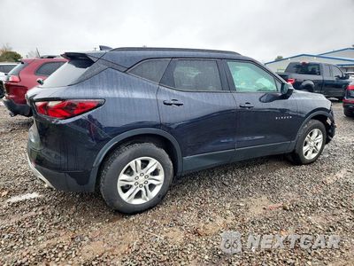 Trzecie zdjęcie samochodu z tyłu: 2020 CHEVROLET BLAZER 2LT VIN:3GNKBCRS9LS612582 - miniatura