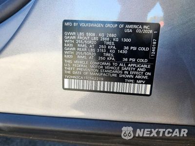 Zdjęcie 13 z 13 samochodu: 2026 VOLKSWAGEN ATLAS SE VIN:1V2HN2CA1TC562219 - miniatura