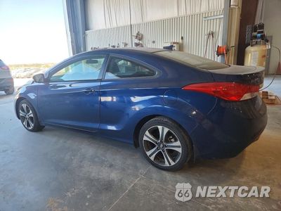 Drugie zdjęcie samochodu z przodu: 2013 HYUNDAI ELANTRA COUPE SE VIN:KMHDH6AE8DU019199 - miniatura