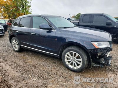 Czwarte zdjęcie samochodu z boku: 2016 AUDI Q5 PREMIUM PLUS VIN:WA1L2AFP8GA032226 - miniatura