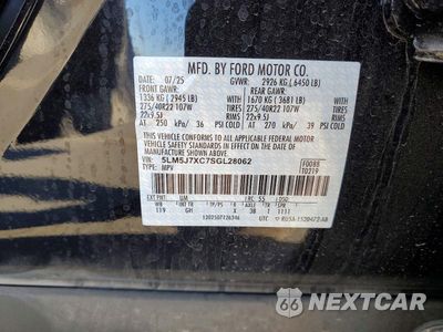 Zdjęcie 14 z 14 samochodu: 2025 LINCOLN AVIATOR RESERVE VIN:5LM5J7XC7SGL28062 - miniatura