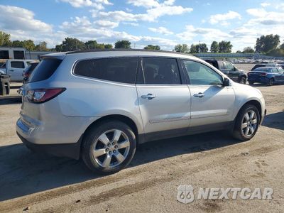 Trzecie zdjęcie samochodu z tyłu: 2016 CHEVROLET TRAVERSE LTZ VIN:1GNKRJKD3GJ204503 - miniatura