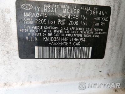Zdjęcie 13 z 13 samochodu: 2014 HYUNDAI ELANTRA GT BASE VIN:KMHD35LH4EU186094 - miniatura