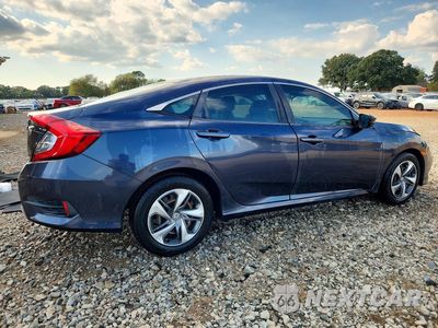 Trzecie zdjęcie samochodu z tyłu: 2020 HONDA CIVIC LX VIN:2HGFC2F63LH554594 - miniatura