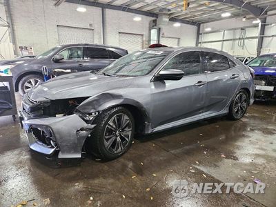 2018 HONDA CIVIC EX SHHFK7H59JU218520 - główne zdjęcie licytacji z USA - miniatura