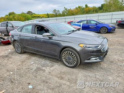 Czwarte zdjęcie samochodu z boku: 2017 FORD FUSION SE VIN:3FA6P0H94HR211048 - miniatura