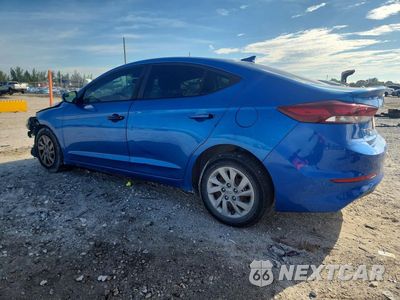 Drugie zdjęcie samochodu z przodu: 2017 HYUNDAI ELANTRA SE VIN:KMHD74LF3HU064019 - miniatura